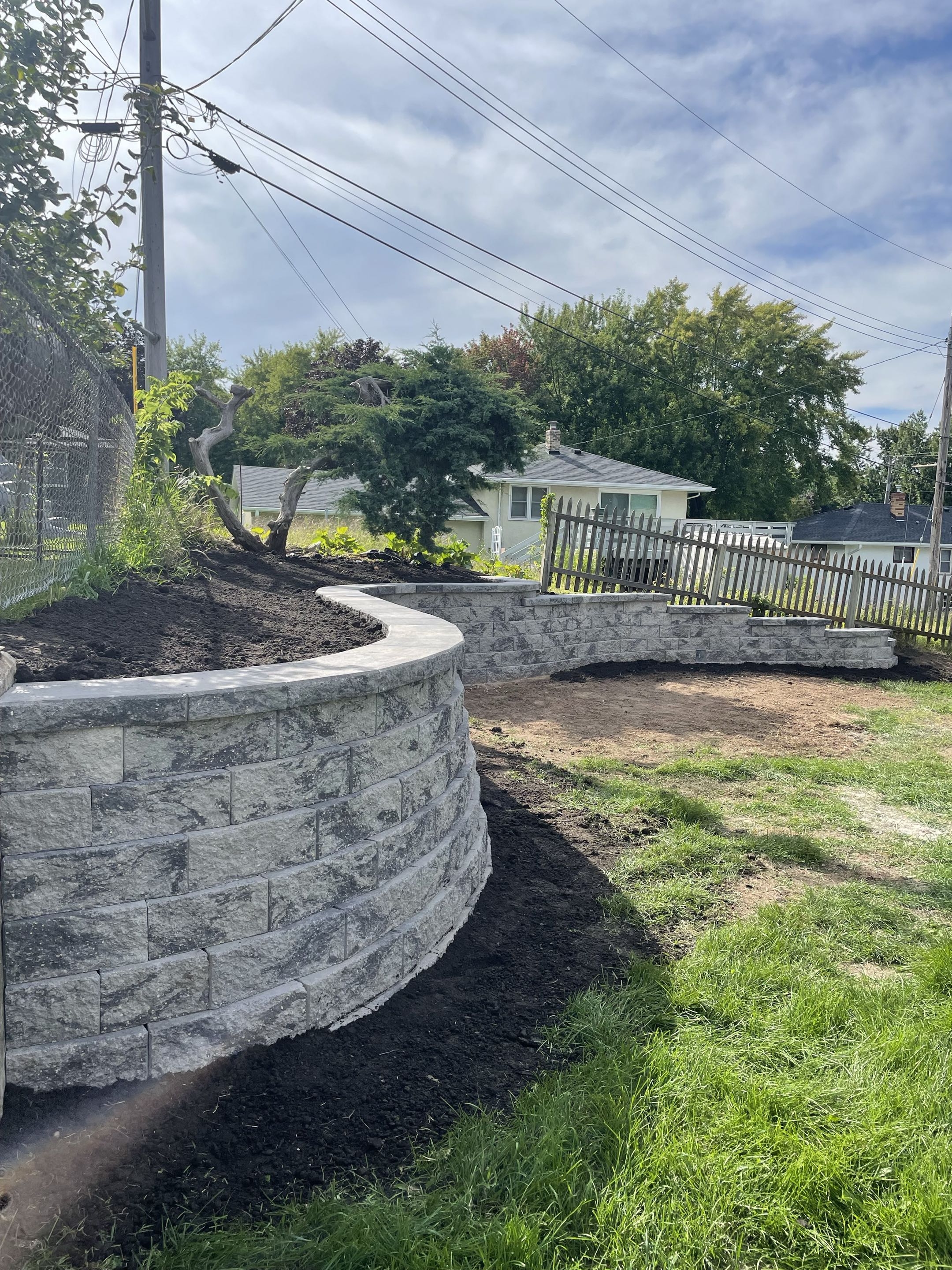 South Saint Paul Retaining Wall
